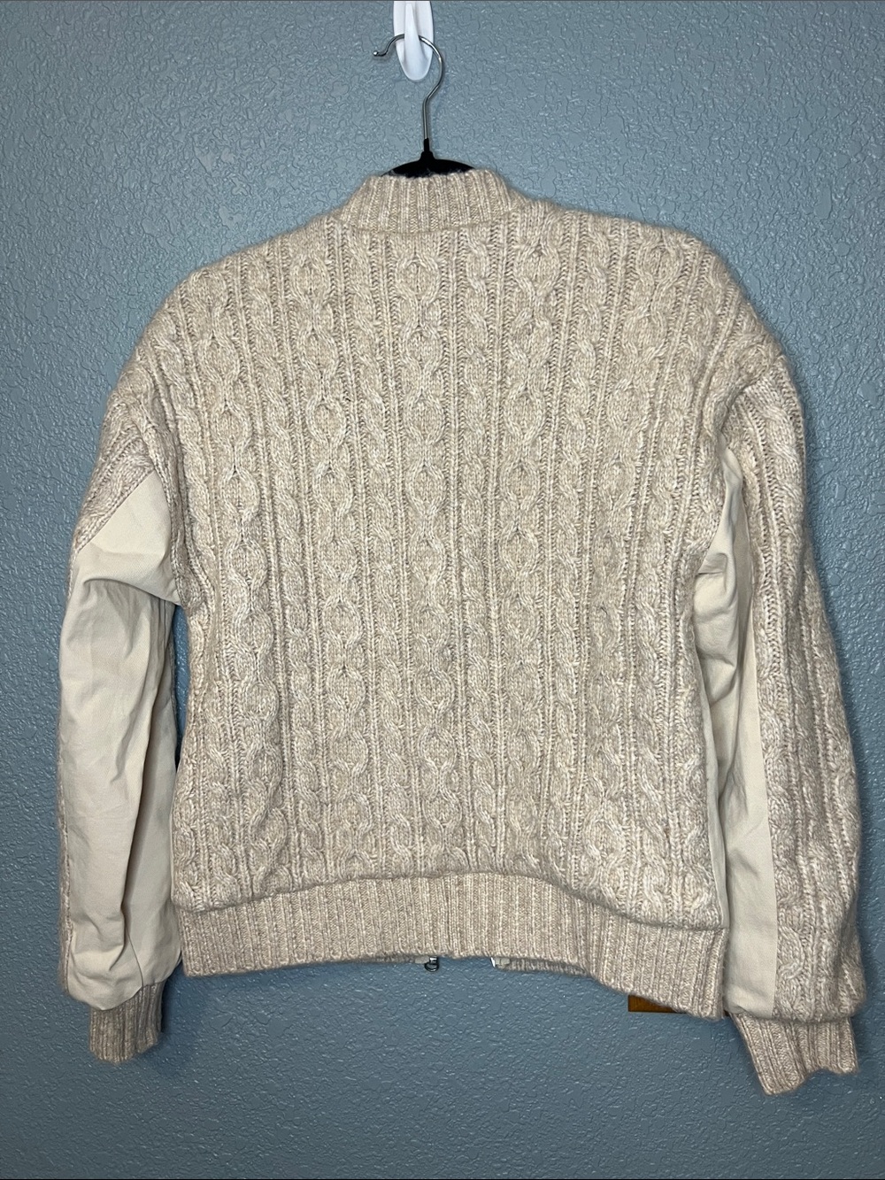 Anthropologie Central Park West Myles Cable-Knit Cardigan Sweater Sz XS - Picture 11 of 12